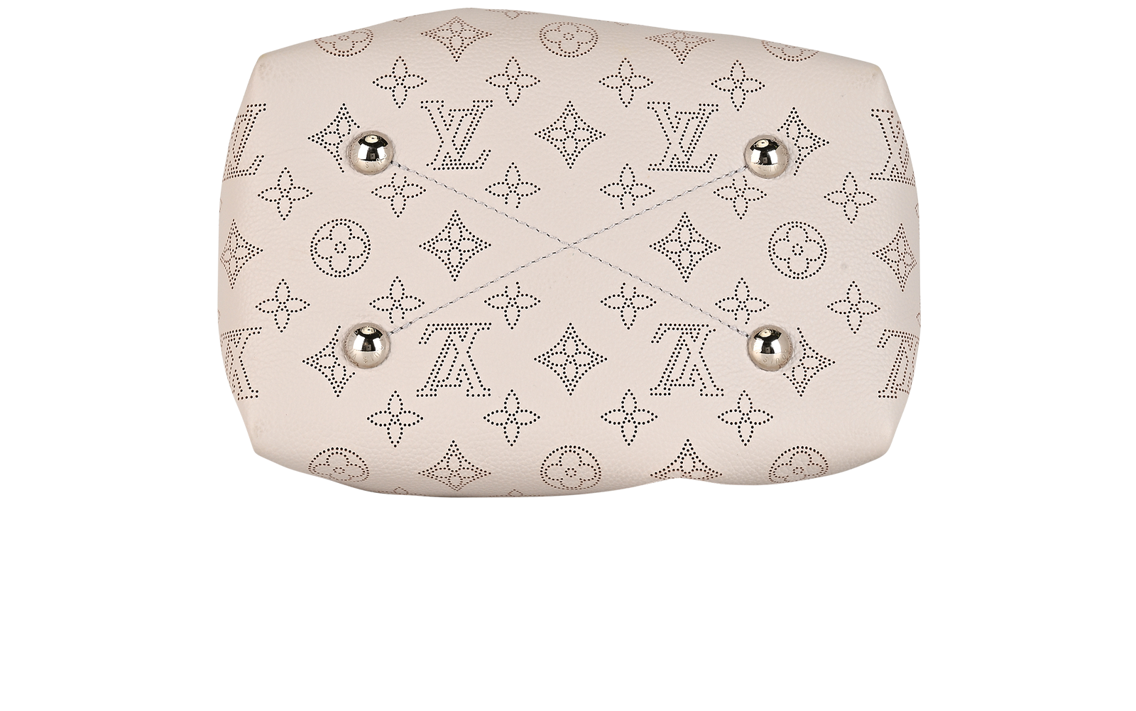 Bella Bucket Bag, &pound;2,500, Handbags, Grey, Leather, Top view